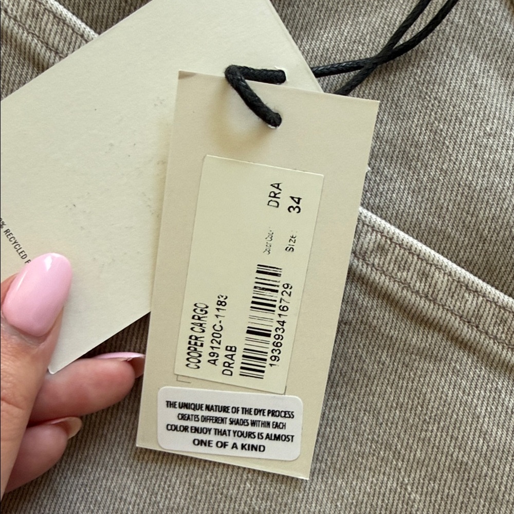 Agolde Beige Denim Pants